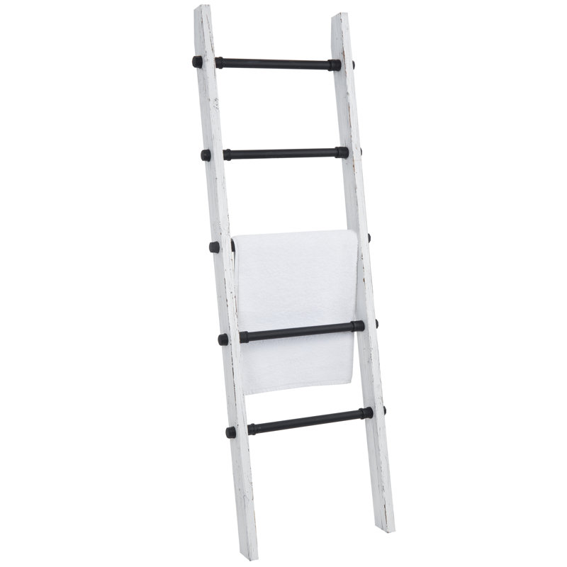 Gracie Oaks 59.1'' Tall Blanket Ladder & Reviews Wayfair
